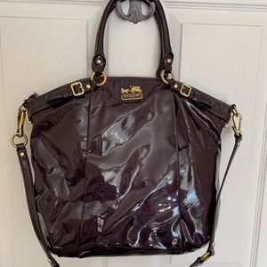 Purple Coach Bag